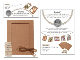 ZESTAW RAMEK NA ZDJĘCIA / KRAFT LINER