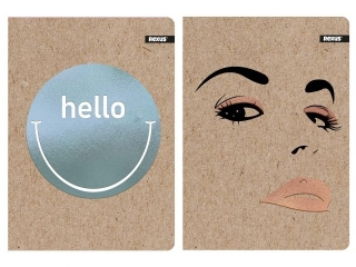 Zeszyt A5 80k. BENIAMIN Kraft Liner HS, linia