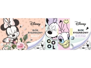 Blok rysunkowy A4 20k. BENIAMIN Minnie Mouse