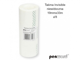 TA�MA INVISIBLE NIEWIDOCZNA 19mmx33m a8ROLEK (SZPSH)