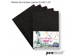 PIANKA EVA BROKAT CZARNA 21X29,7a5
