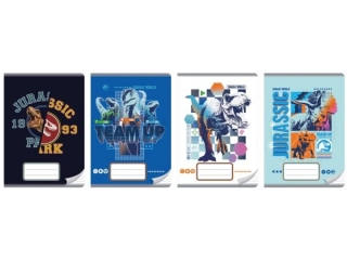 Zeszyt A5 32k. BENIAMIN Jurassic Park, linia