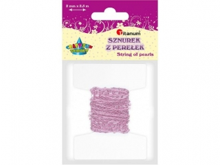 Sznurek z pere�ek TITANUM r�e