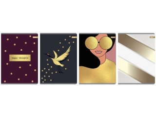 Zeszyt A5 80k. BENIAMIN Metalic colour, kratka