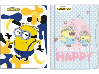 Teczka z gumk� A4 BENIAMIN Minionki kids