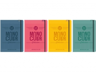 Teczka z gumk� A4 BENIAMIN Monolcolor