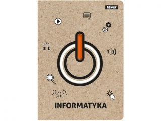 ZESZYT TEMATYCZNY A5/58k. Kratka INFORMATYKA [opakowanie=10szt]