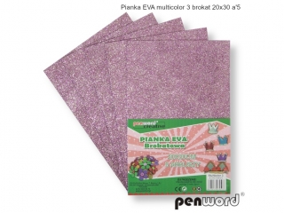 PIANKA EVA MULTICOLOR .3 BROKAT 20X30 a5