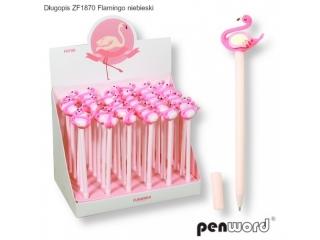 DUGOPIS ZF1870 FLAMINGO NIEBIESKI [opakowanie=36szt](SZPSH)