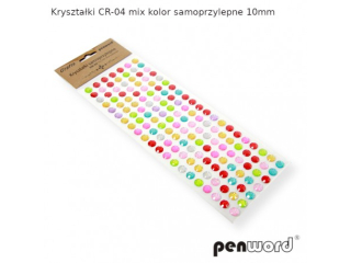 KRYSZTA�KI CR-04 MIX KOLOR SAMOPRZYLEPNE10mm