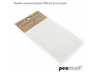PERE�KI SAMOPRZYLEPNE PRS-01 6mm BIA�E