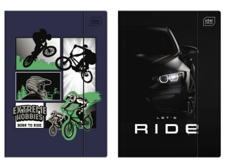 Teczka z gumk� A4+ INTERDRUK LUX UV Trends Boys