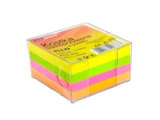 KOSTKA SAMOPRZYLEPNA ZI-70 4 KOLORY 76mmx76mm 400 KARTEK W PUDE�KU