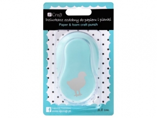 DZIURKACZ OZDOBNY  DO PAPIERU I PIANKI 3,8 CM KURCZAK WLK-DLP