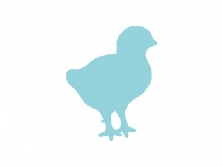 DZIURKACZ OZDOBNY  DO PAPIERU I PIANKI 3,8 CM KURCZAK WLK-DLP