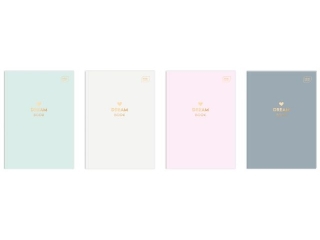 Brulion oprawa p�twarda A5 64k. INTERDRUK HS Karton, kratka