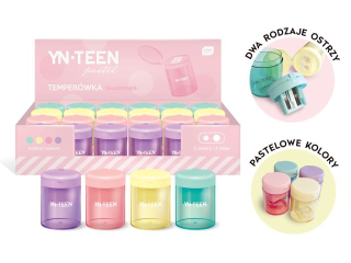 Temper�wka podw�jna z pojemnikiem INTERDRUK Pastel