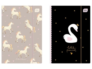 Teczka z gumk� A4+ INTERDRUK LUX UV Sweet