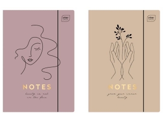 Teczka z gumk� A4+ INTERDRUK Lux UV Beauty