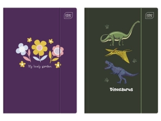 Teczka z gumk� A4+ INTERDRUK PP