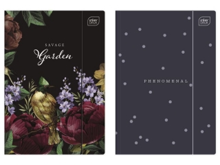 Teczka z gumk� A4+ INTERDRUK PP mix 2