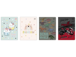 Zeszyt A5 16k. INTERDRUK PP Magiczny, kratka