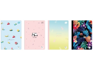 Zeszyt A5 60k. INTERDRUK Zapachowy tropikalny, kratka