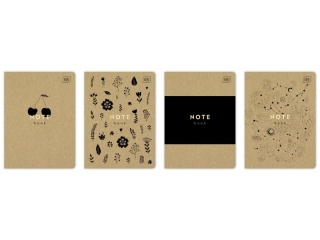 Zeszyt A5 60k. INTERDRUK HS Kraft, linia