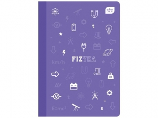 Zeszyt A5 60k. INTERDRUK PP - Fizyka, kratka