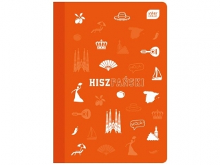 Zeszyt A5 60k. INTERDRUK PP - Hiszpa�ski, kratka