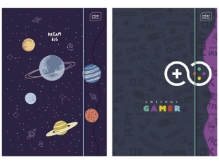 Teczka z gumk� A4+ INTERDRUK Lux Boys Shape