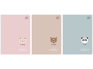 Zeszyt A5 16k. INTERDRUK BB Girls 90g, kratka