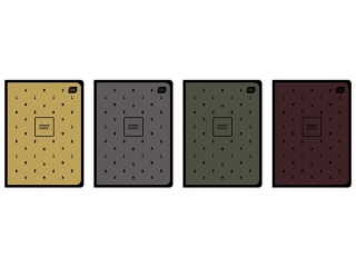 Zeszyt A5 80k. INTERDRUK 70g Soft touch chess, kratka