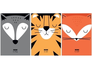 Zeszyt B6 32k. INTERDRUK BB Boys 90g, g�adki/kolor