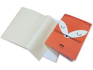 Zeszyt B6 32k. INTERDRUK BB Boys 90g, g�adki/kolor