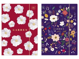 Teczka z gumk� A4+ INTERDRUK HS Garden