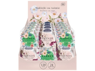 Naklejki na ta�mie INTERDRUK Flowers