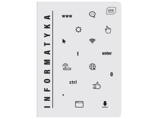 Zeszyt A5 60k. INTERDRUK M 70g UV Informatyka, kratka