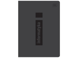 Zeszyt A5 60k. INTERDRUK PP litery - Informatyka, kratka