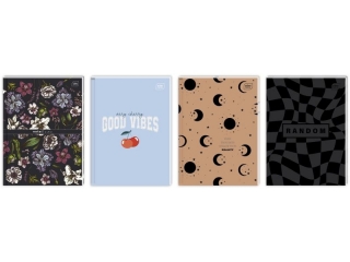 Brulion A6 96k. INTERDRUK mix g�adki