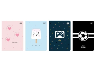 Zeszyt A5 32k. INTERDRUK M 70g Shape 2, kratka