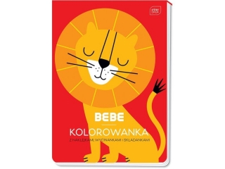 Blok kolorowanek z naklejkami INTERDRUK A4 40k. BB KIDS