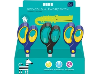 No�yczki szkolne dla lewor�cznych INTERDRUK 13cm BB Kids display