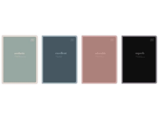 Zeszyt A5 60k. INTERDRUK M 70g Hybrid Words, linia