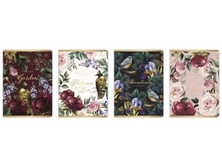 Zeszyt A5 80k. INTERDRUK M 70g Metallic Savage, kratka