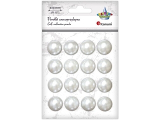 Pere�ki samoprzylepne 20mm per�owe 16szt.