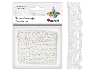 TA�MA KORONKOWA 3M BIA�A