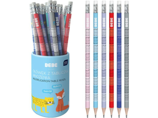 O��wek tr�jk.HB z gum.i tab.mn.BEBE Kids [opakowanie=36szt]