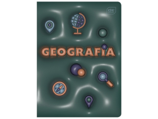 Zeszyt A5 60# Geograf.HYBRID+pig.wiedzy [opakowanie=10szt]