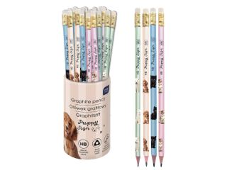 O��wek z gumk� Puppy Sign 36szt. [opakowanie=36szt]